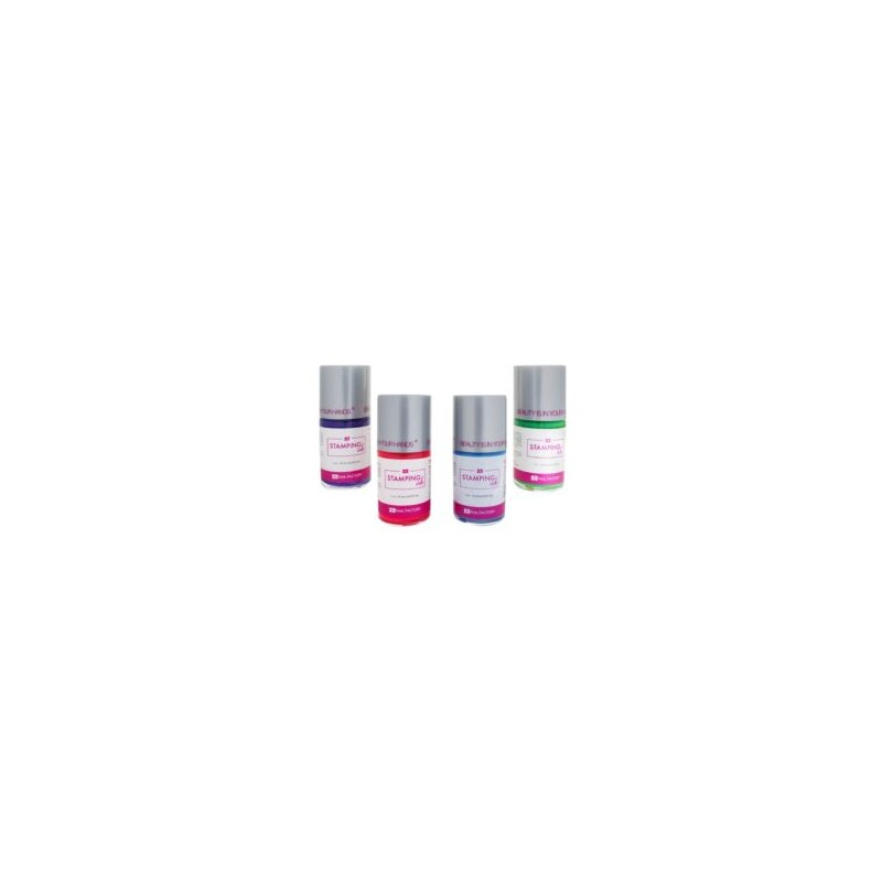 KIT TINTAS PARA SELLO ESTAMPING INK | NAIL FACTORY