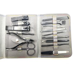 Set de herramientas para manicure. Incluye Estuche