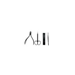 Set de herramientas para manicure. Incluye Estuche