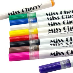 Plumones de Pintura acrílica | Decorar Uñas | 10 colores