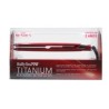 Plancha de cabello BaBylissPRO Titanium roja