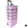 Neceser cosmetiquera desmontable 4 Niveles | Rosa
