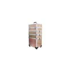 Neceser cosmetiquera desmontable 4 Niveles | Rosa