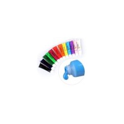 Pinturas acrílicas Oumaxi 12 pz – Mano alzada