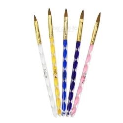 Set de pinceles del No 2 al 10 | Decorar y aplicar uñas de acrílico