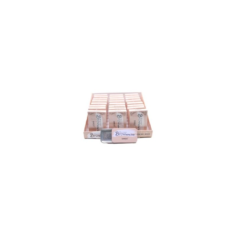 Jabon para ceja organica efecto laminado | Saniye | M324 | 24 pz
