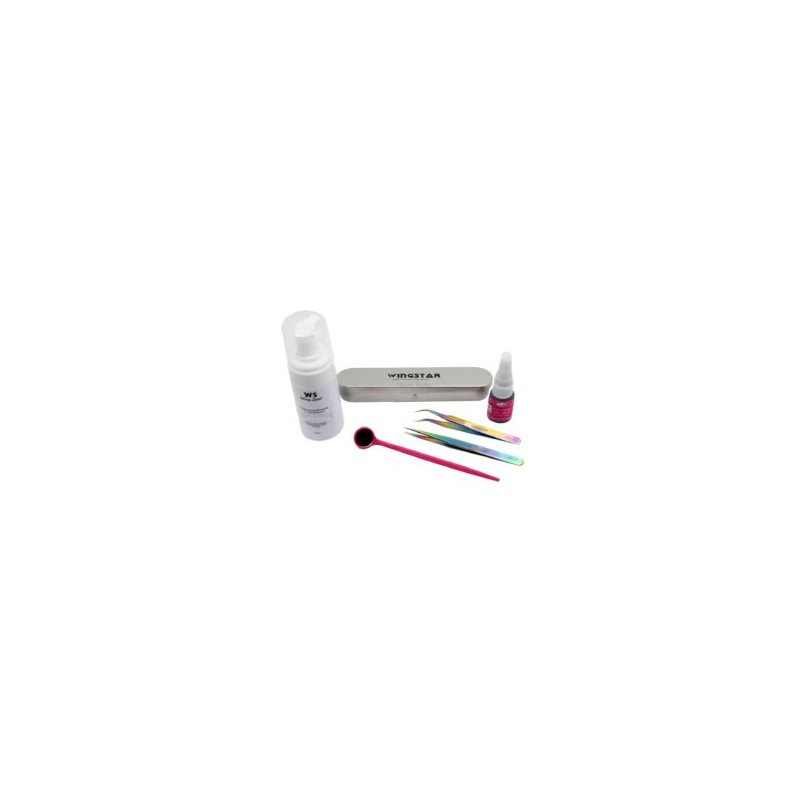 Kit/pinzas Calibras / Espuma Limpiadora / Pegamento/ Espejo