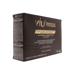 Víu Ampolletas Capilares Hidratantes Chocolate 12 Pzas